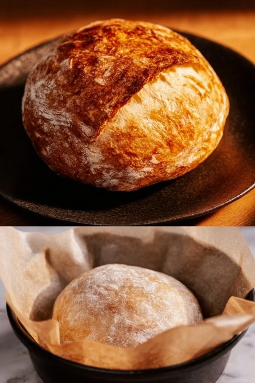 Homemade Air Fryer Bread showcasing a golden crust and soft interior.