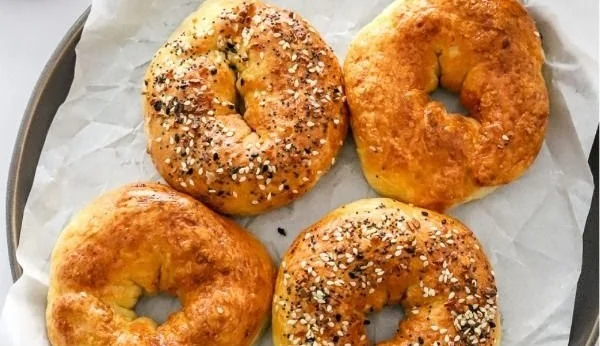 Air Fryer Protein Bagels protein bagels Air Fryer Protein Bagels