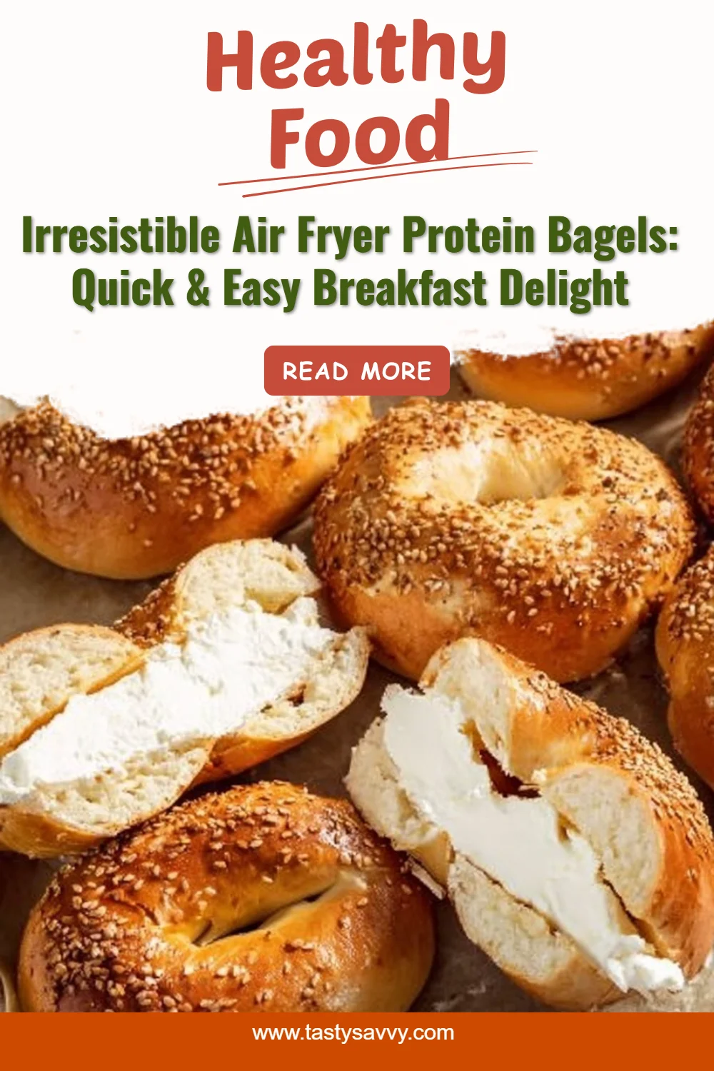 Air Fryer Protein Bagels protein bagels Air Fryer Protein Bagels