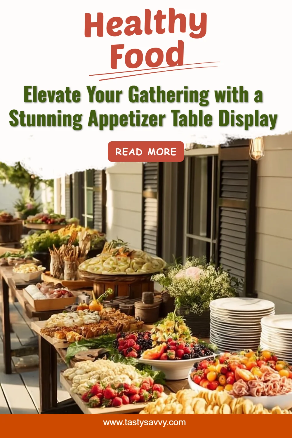 Appetizer Table Display