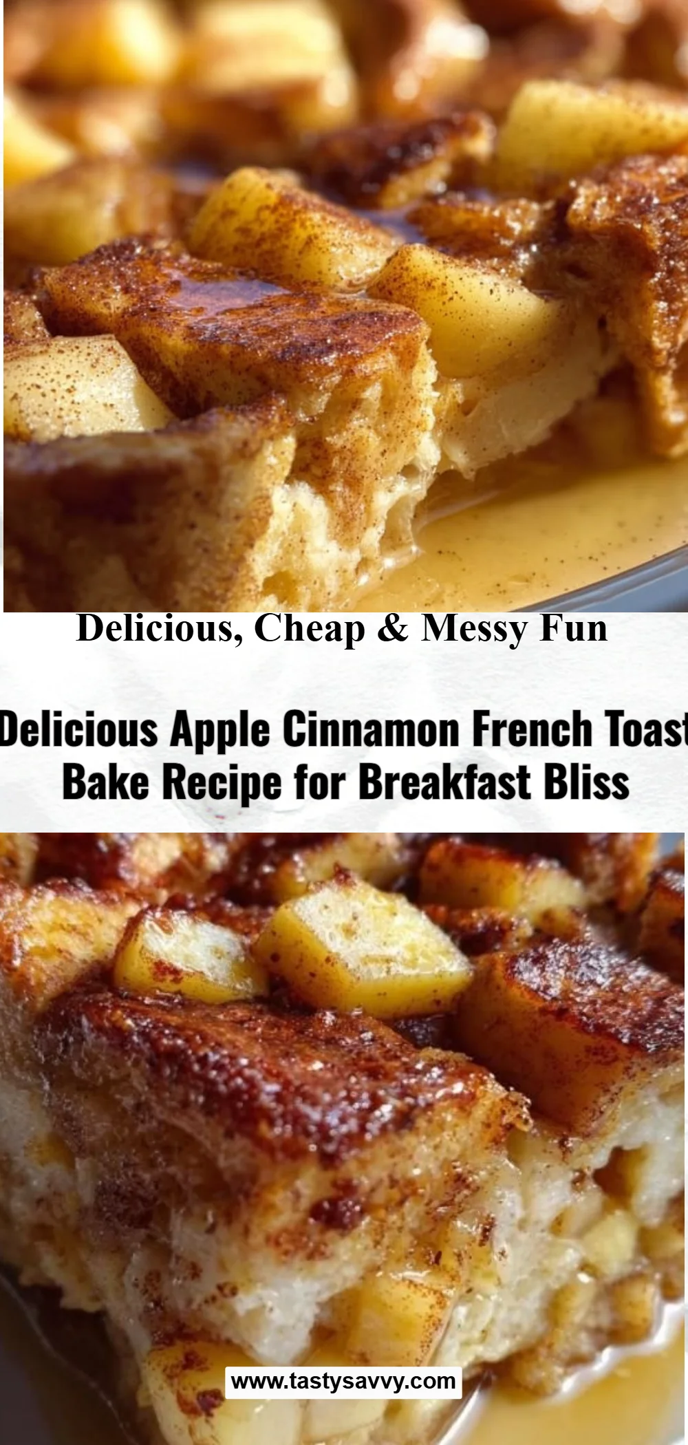 Apple Cinnamon French Toast Bake