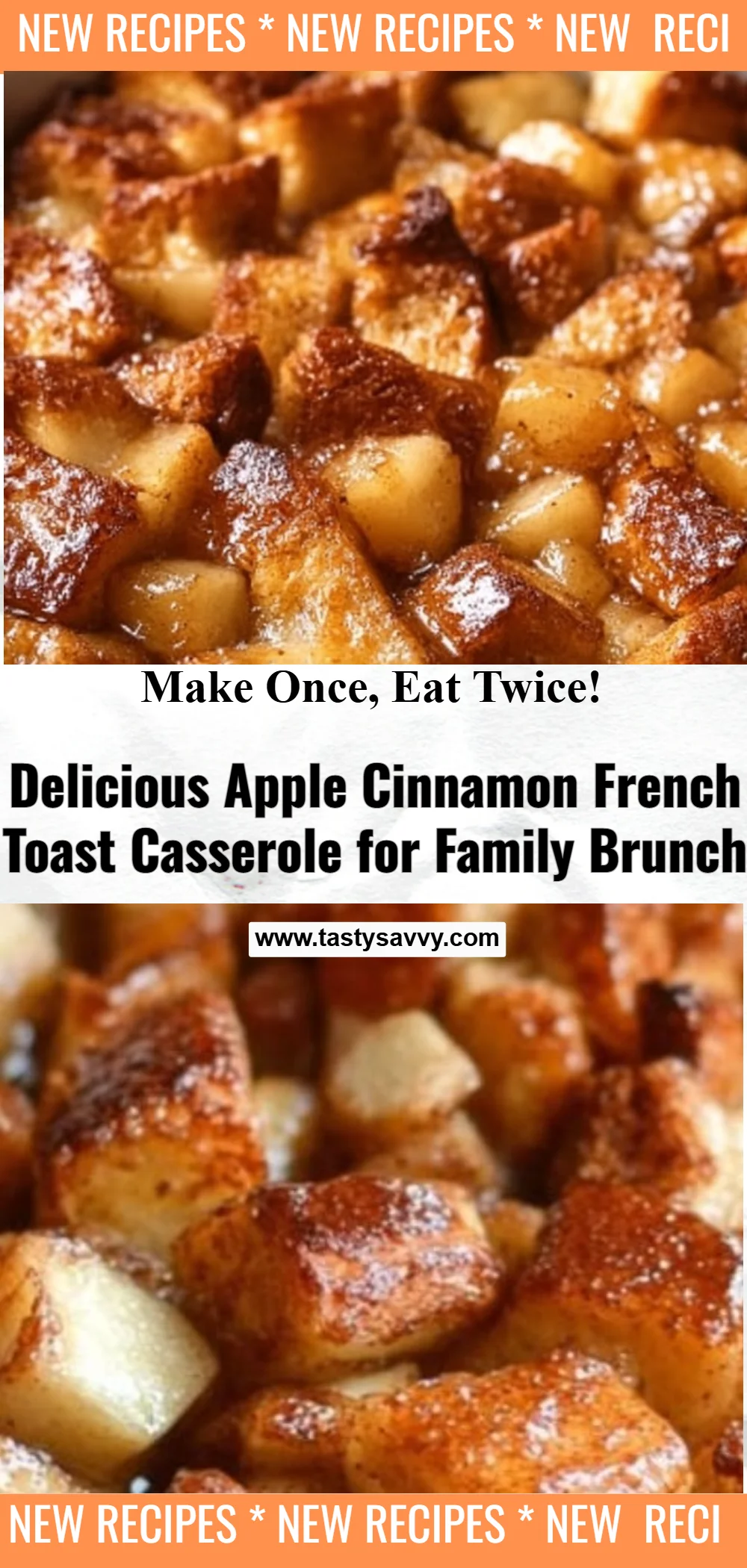 Apple Cinnamon French Toast Casserole
