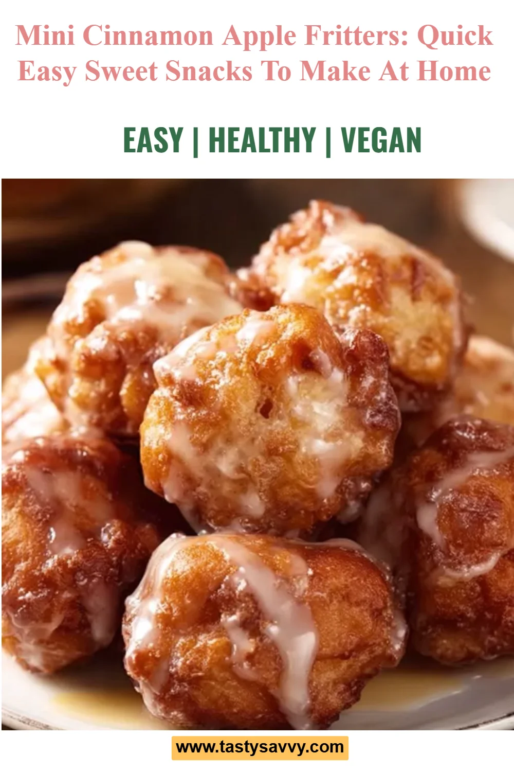 Apple Fritter Bites