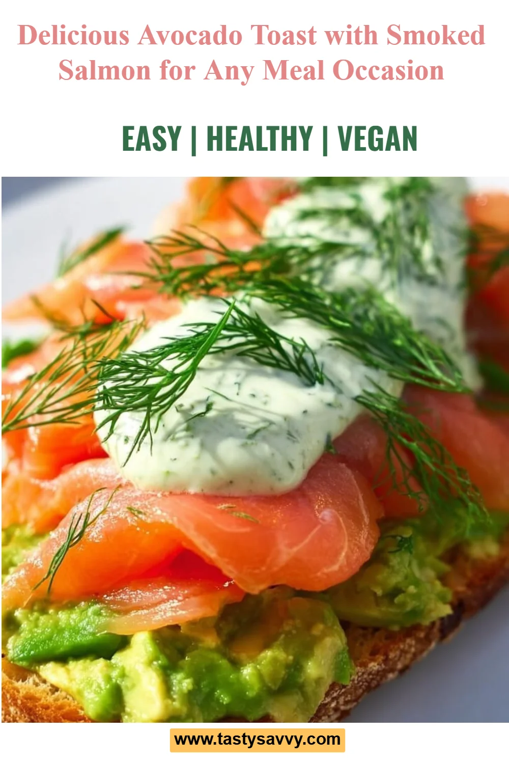 Avocado Toast with Smoked Salmon