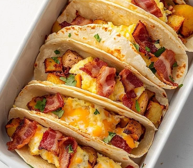 Baked Breakfast Tacos