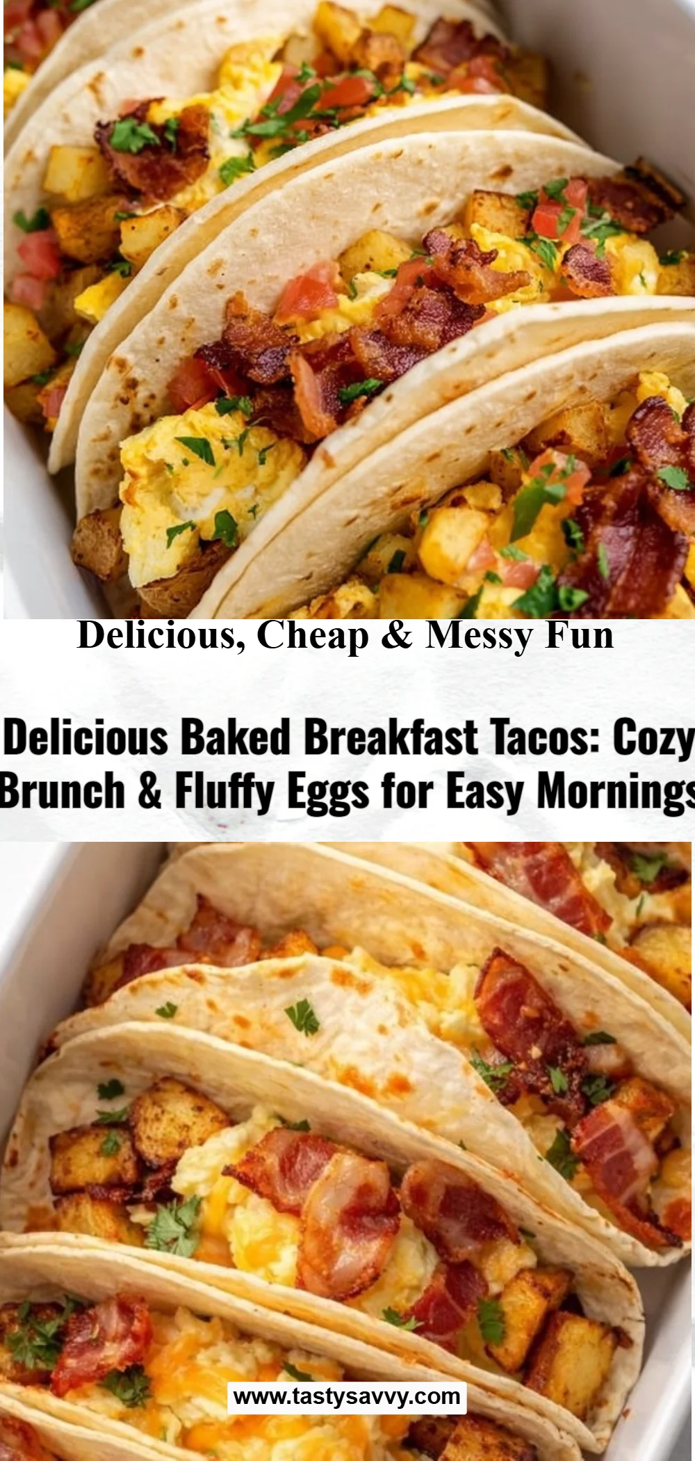 Baked Breakfast Tacos