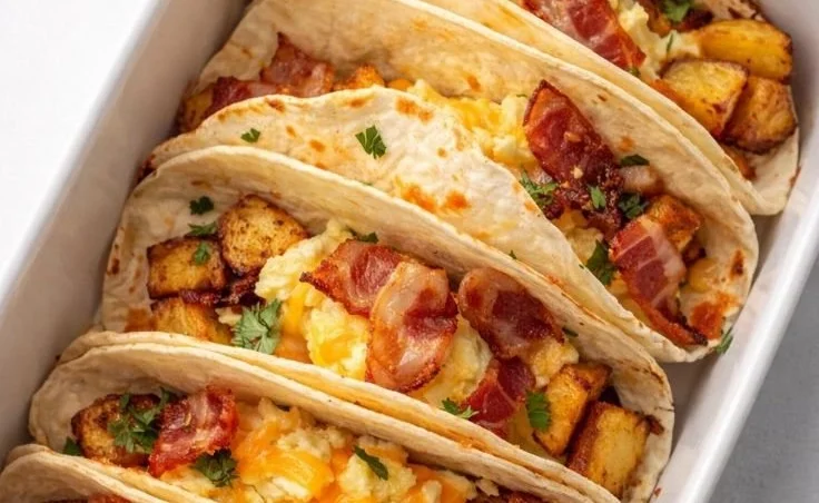 Baked Breakfast Tacos