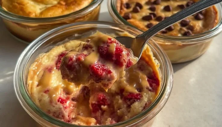 Baked Protein Pancake Bowl