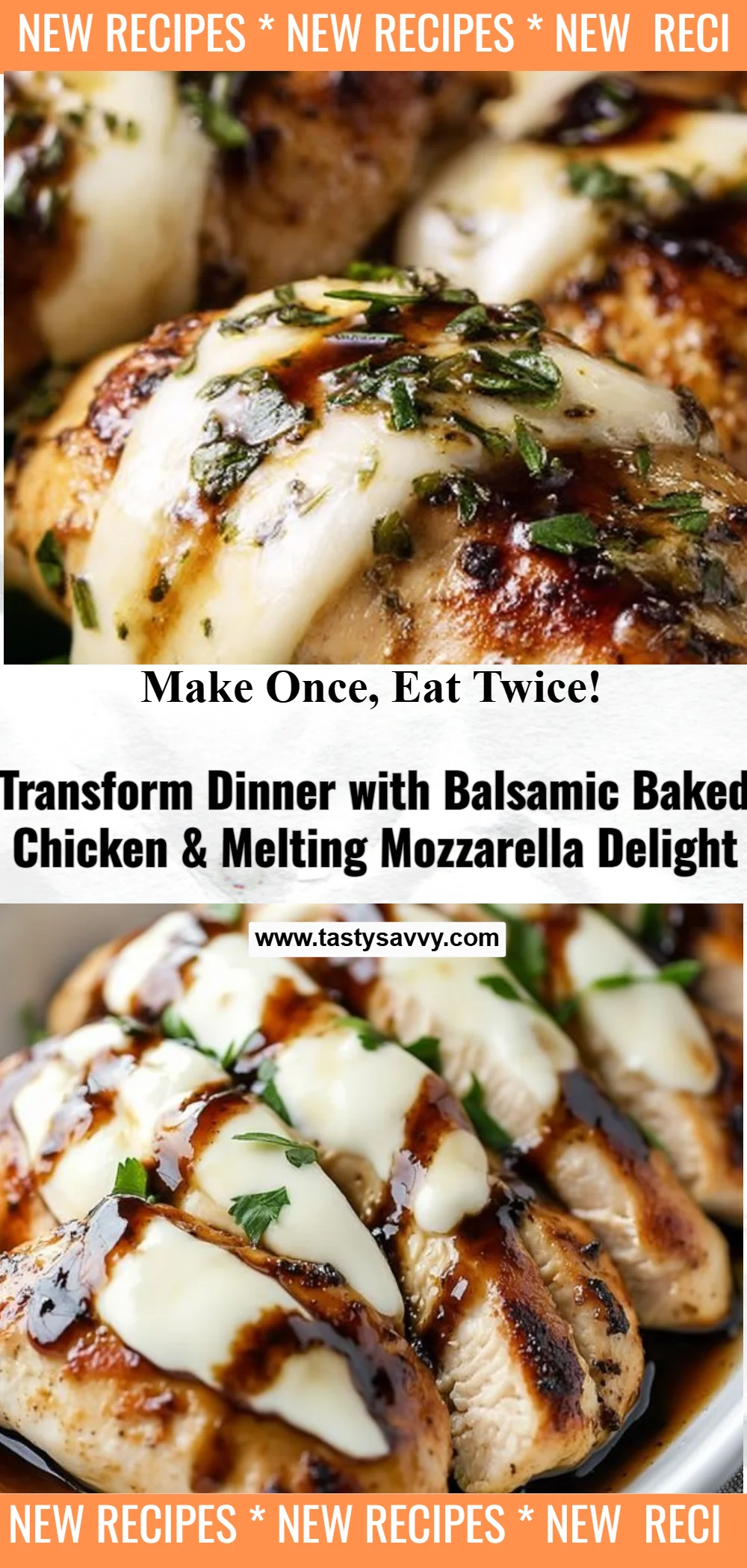 Balsamic Baked Chicken Breast with Mozzarella Cheese Balsamic Baked Chicken Balsamic Baked Chicken Breast with Mozzarella Cheese