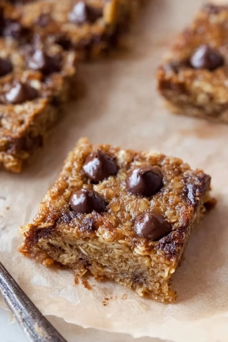 Banana Oatmeal Bars