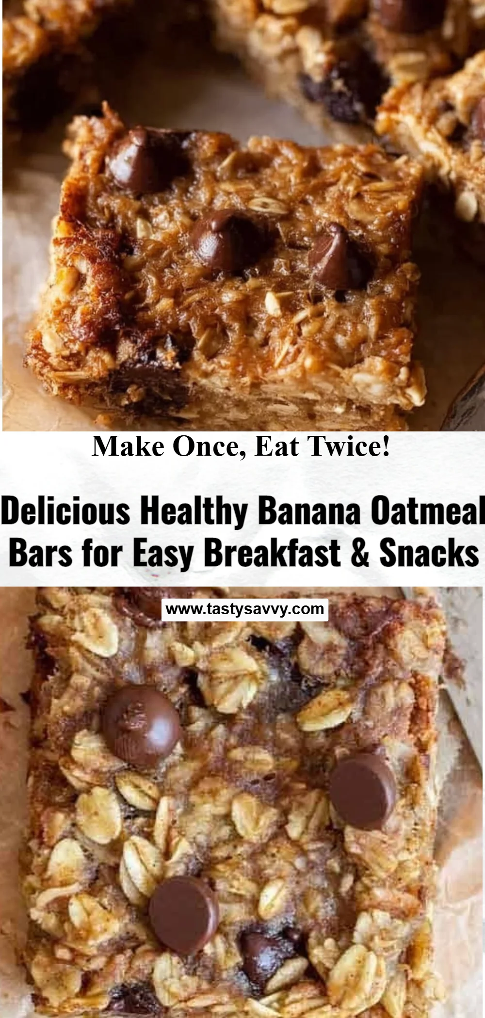 Banana Oatmeal Bars