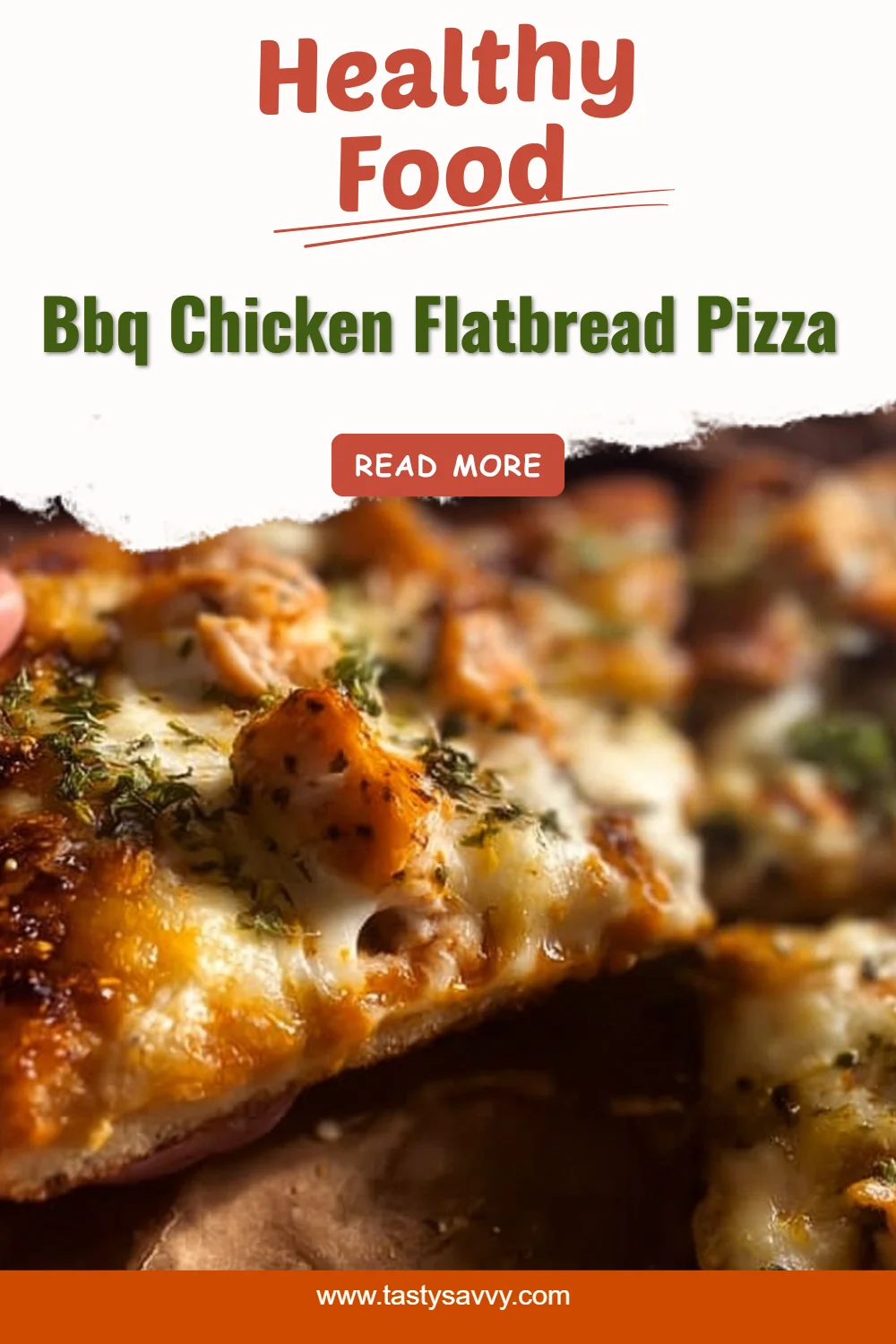 Bbq Chicken Flatbread Pizza