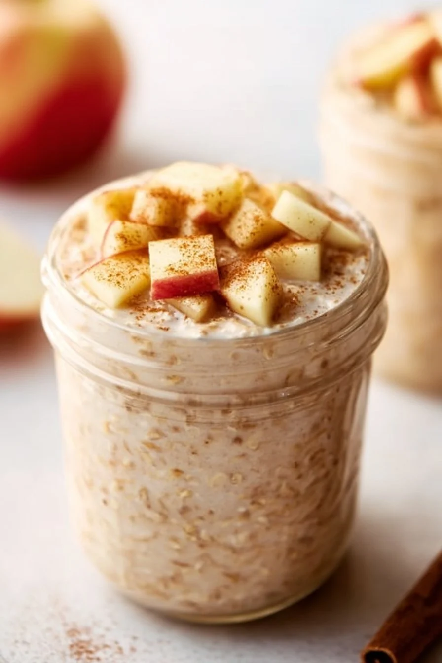 Apple Cinnamon Overnight Oats