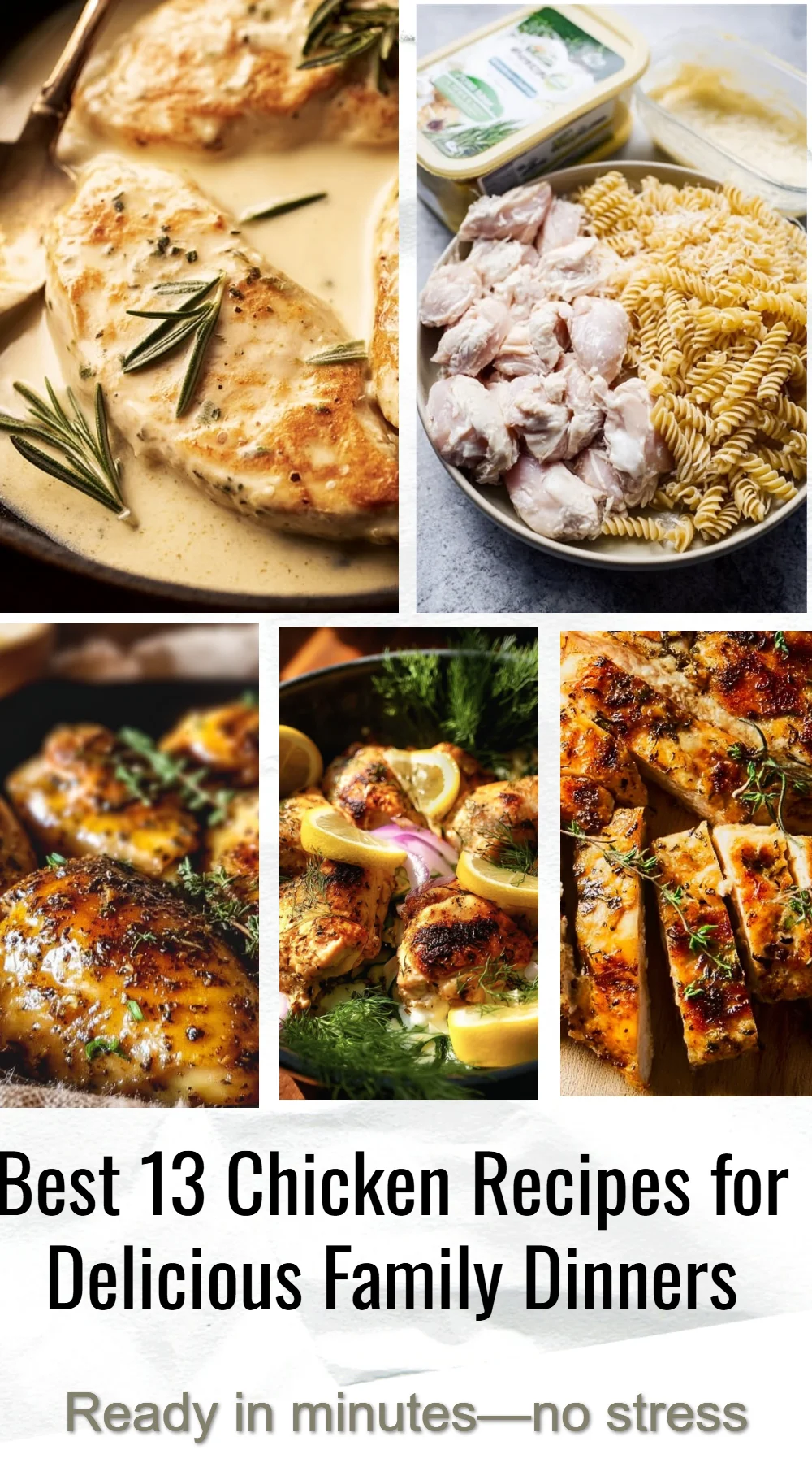 Best 13 Chicken Recipes for Delicious Family Dinners chicken recipes Delicious chicken recipes for family dinners and gatherings