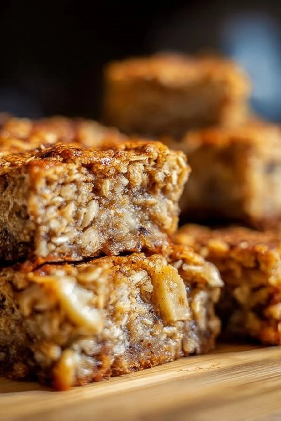 Banana Oatmeal Bars