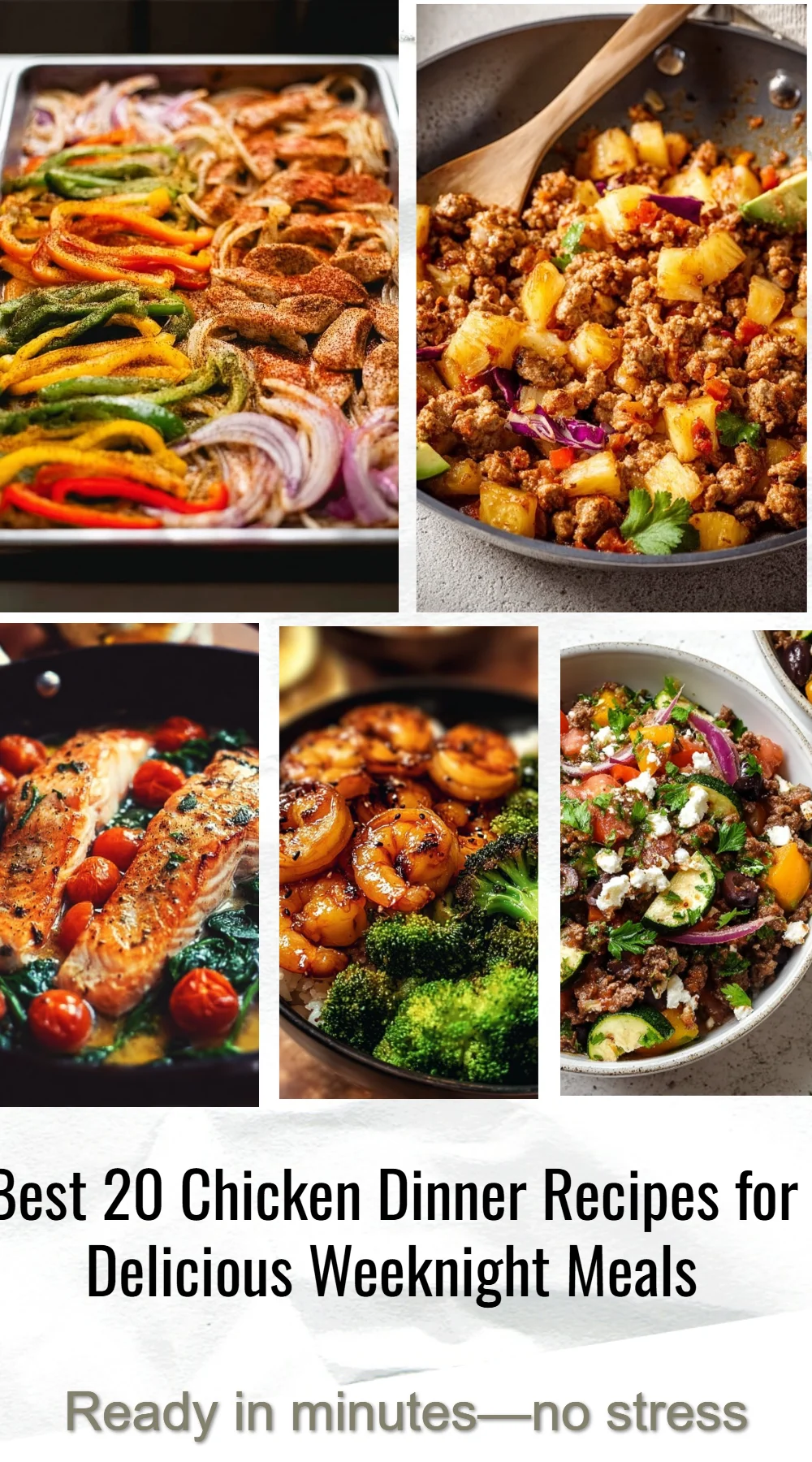 Delicious chicken dinner recipes for quick weeknight meals.