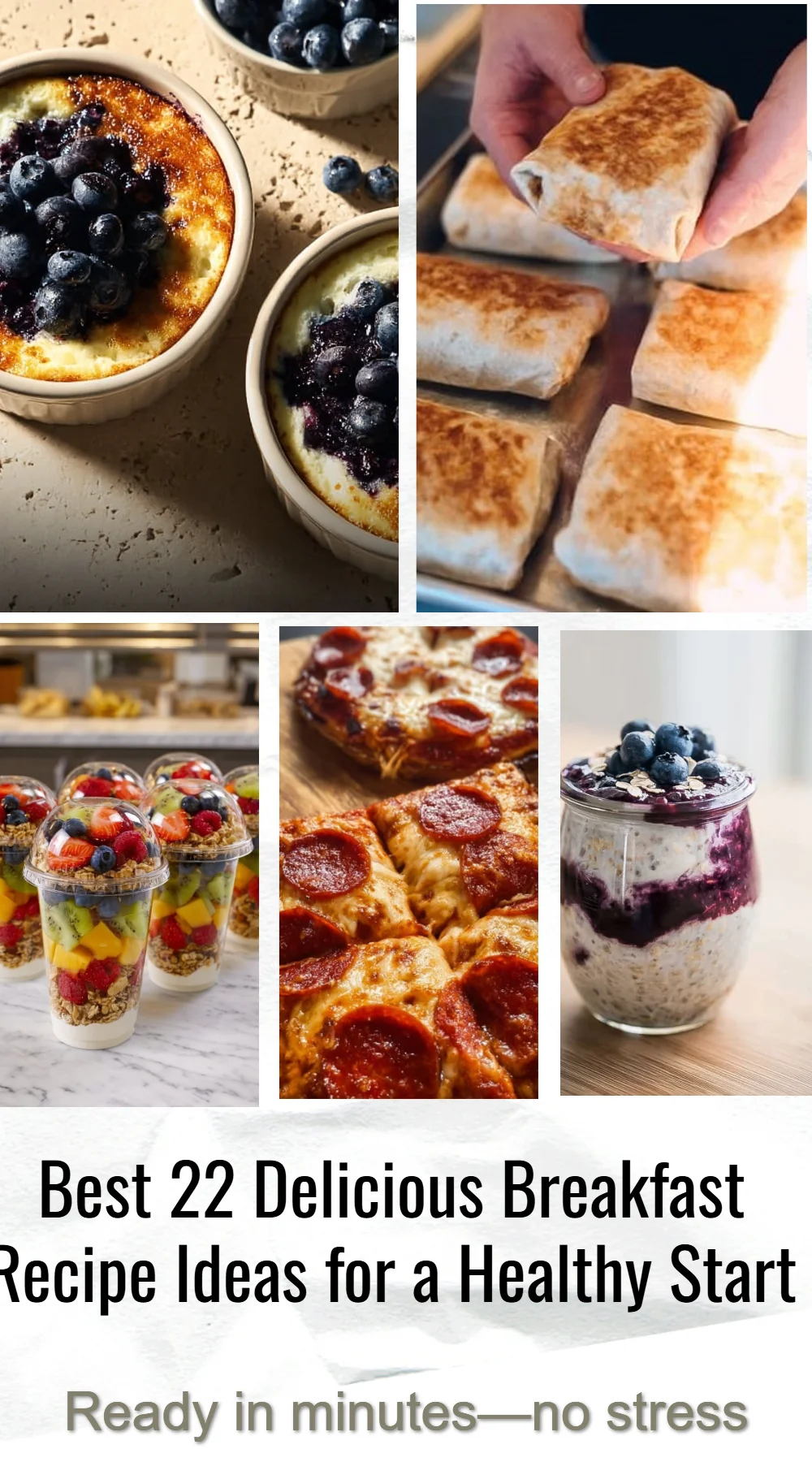 Healthy and delicious breakfast recipes for a nutritious start to your morning.