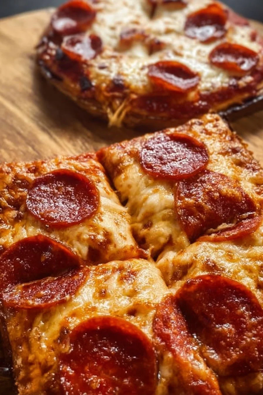 Viral Cottage Cheese Flatbread Pizza