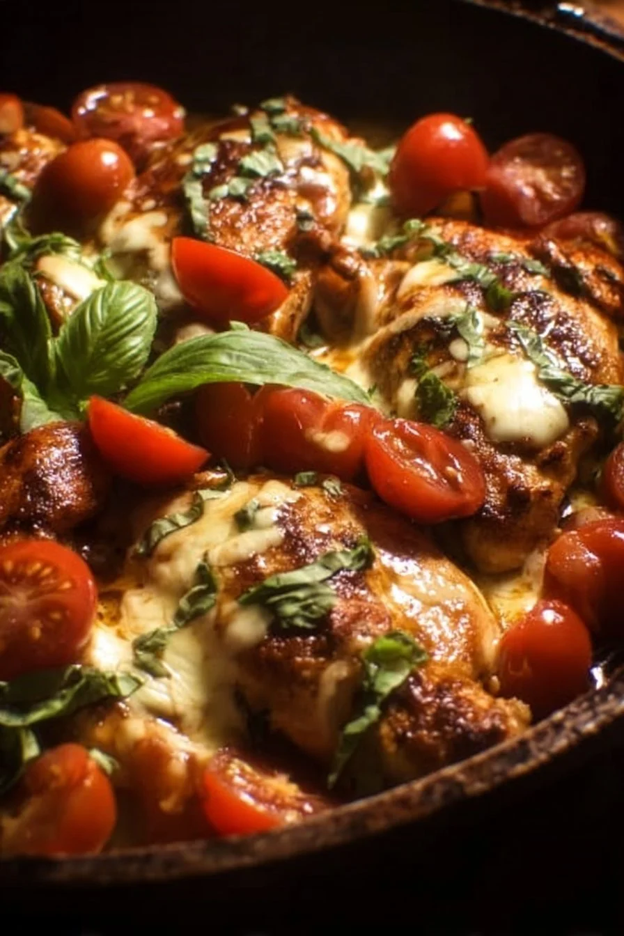 One-Pan Juicy Chicken in Balsamic Sauce