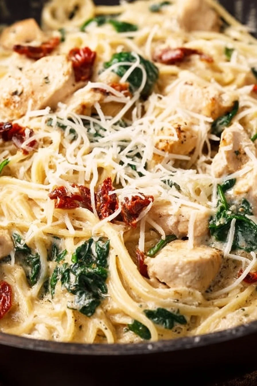 Creamy Tuscan Chicken Pasta