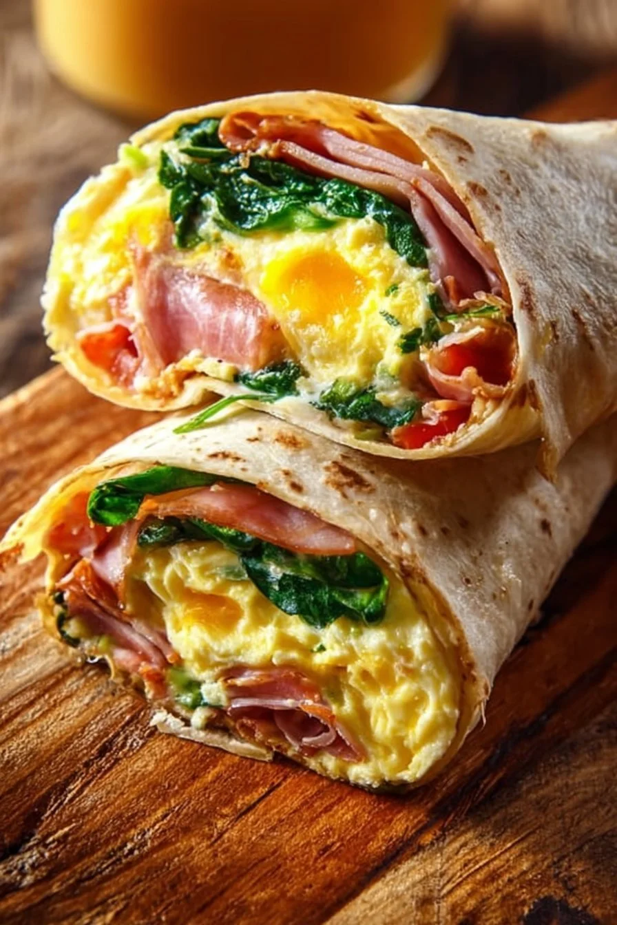 Grab-and-Go Protein Breakfast Wrap