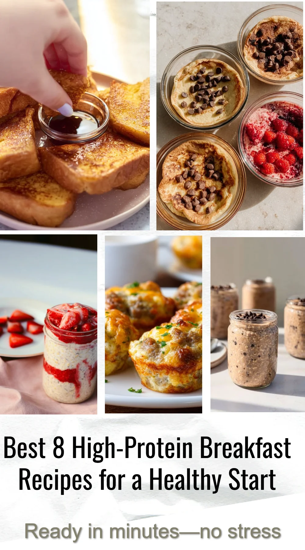 Delicious high-protein breakfast recipes for a healthy start to your day
