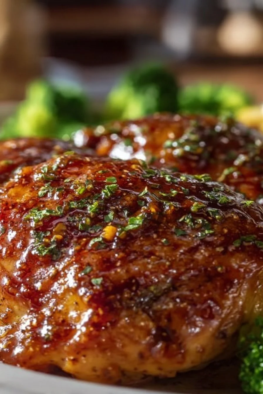 Delicious keto crockpot chicken served with fresh vegetables