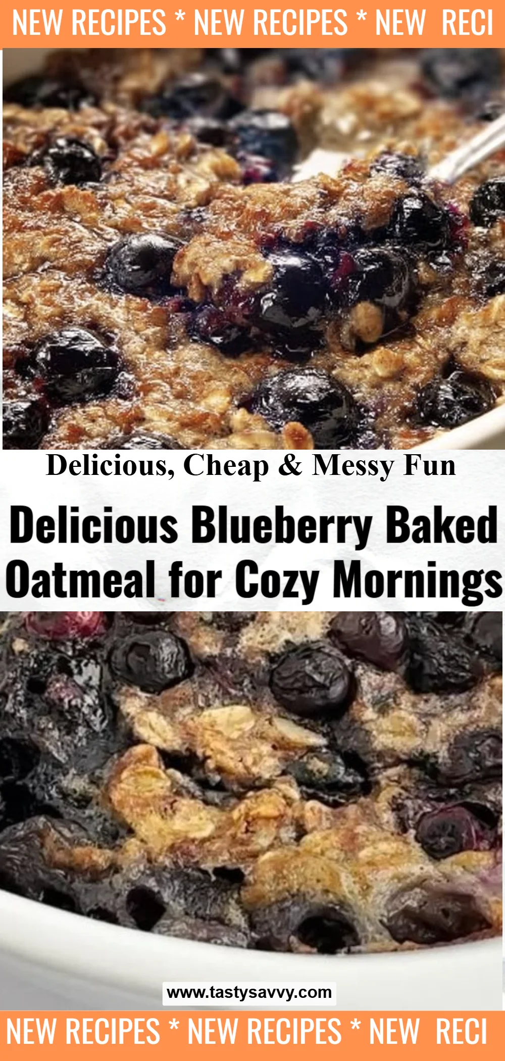 Blueberry Baked Oatmeal