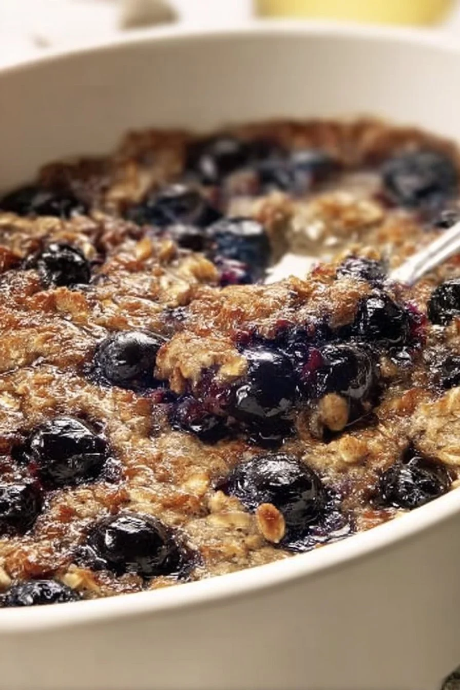 Blueberry Baked Oatmeal