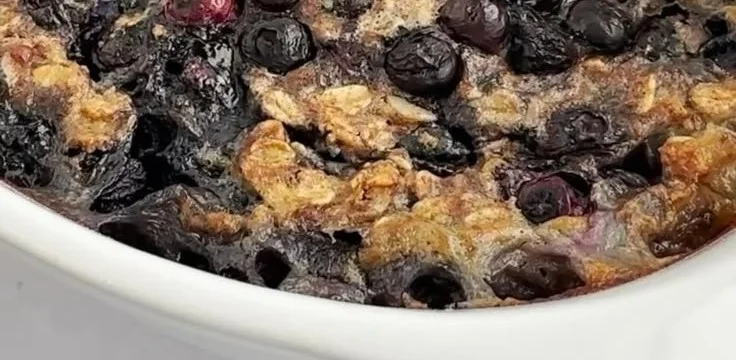 Blueberry Baked Oatmeal
