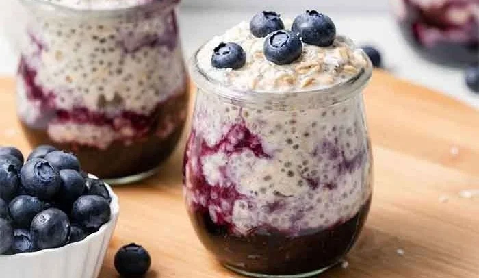 Blueberry Overnight Oats