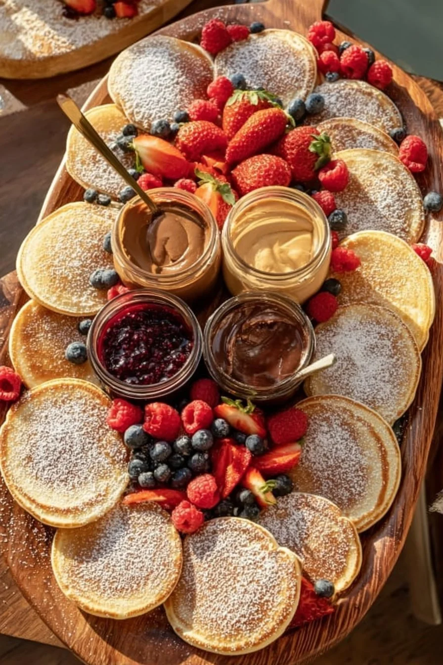 Delicious brunch spread with diverse dishes and drinks for a delightful meal.