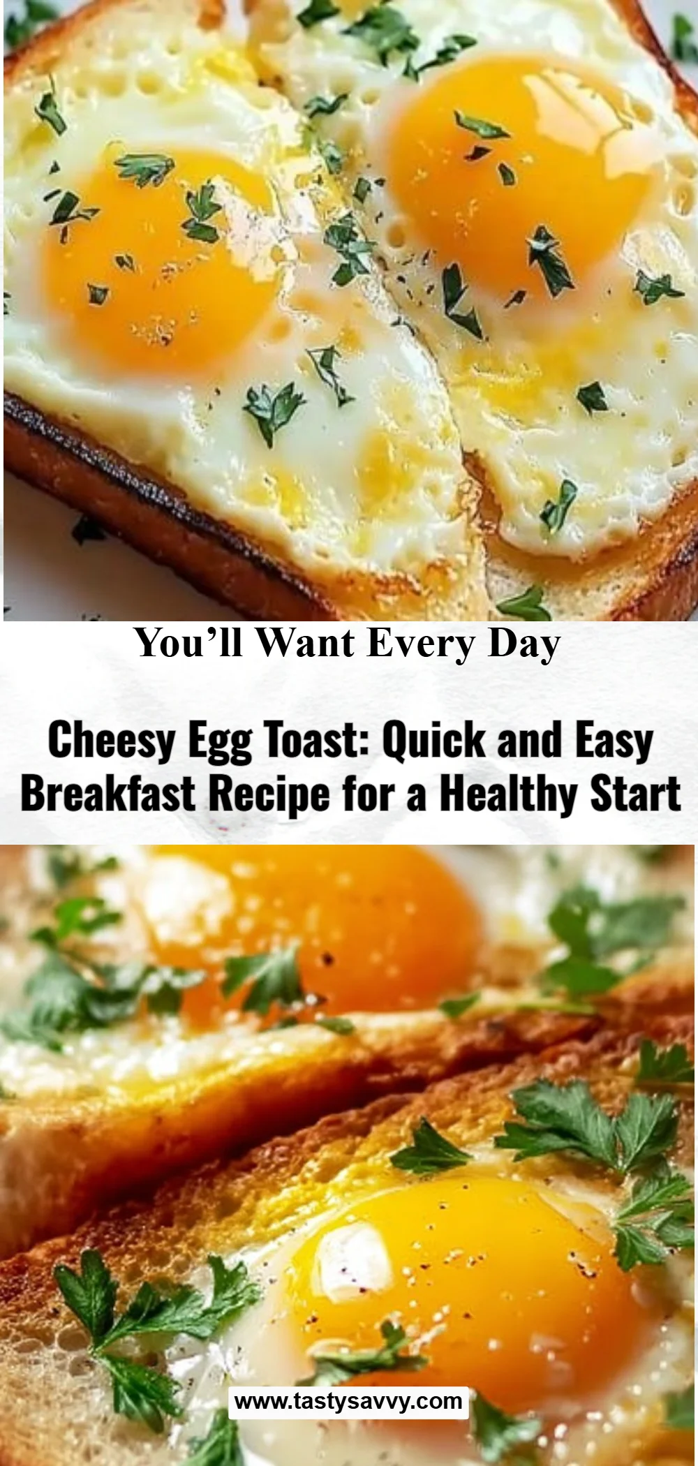 Cheesy Egg Toast