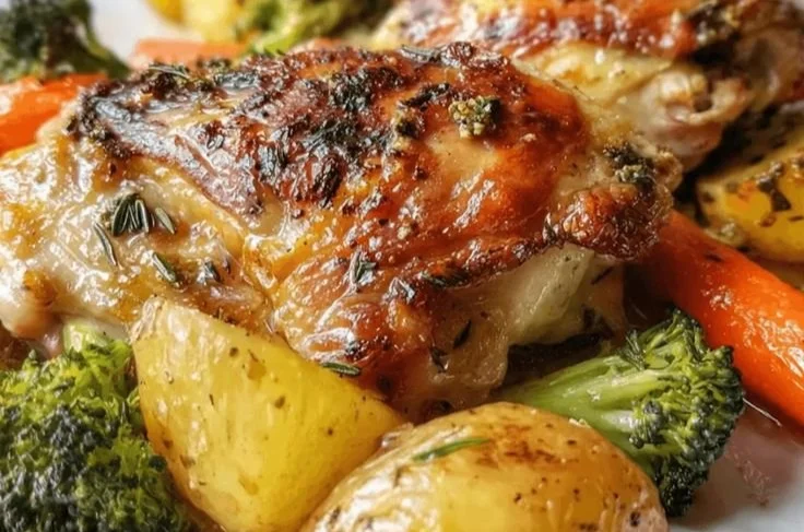 Chicken Breast Sheet Pan Dinner