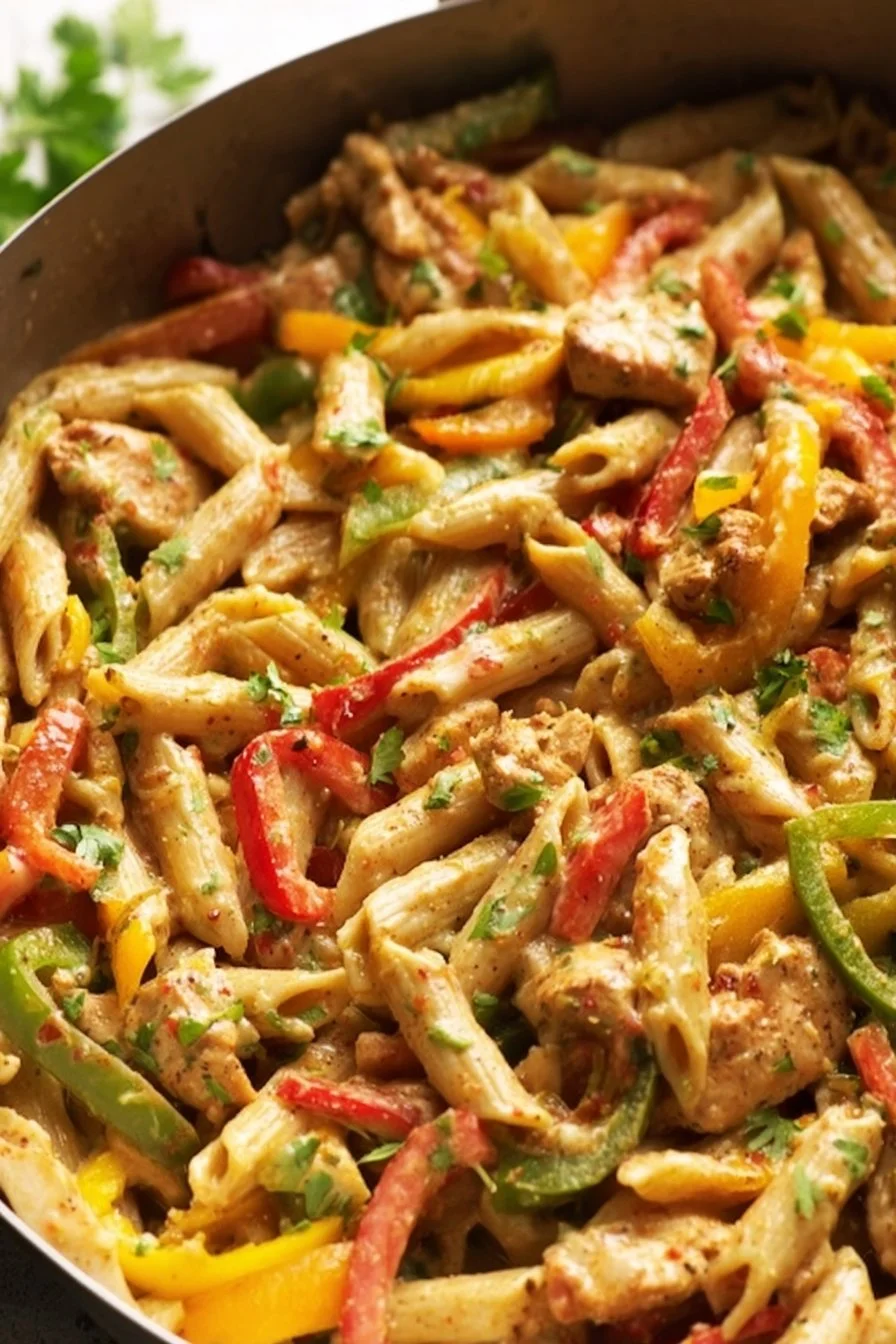 Chicken Fajita Pasta chicken fajita Chicken Fajita Pasta