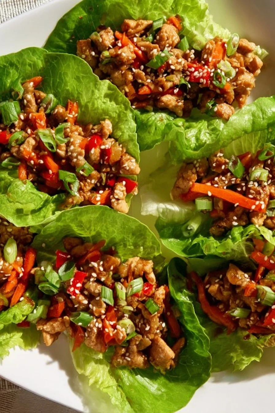 Chicken Lettuce Wraps