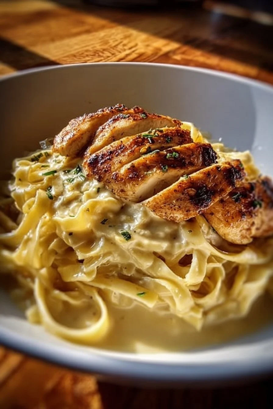 Chicken with Buttered Noodles