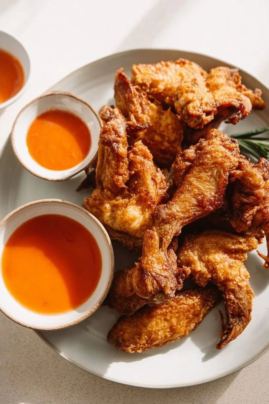 Chinese-Style Fried Chicken Wings fried chicken Chinese-Style Fried Chicken Wings, crispy and flavorful dish