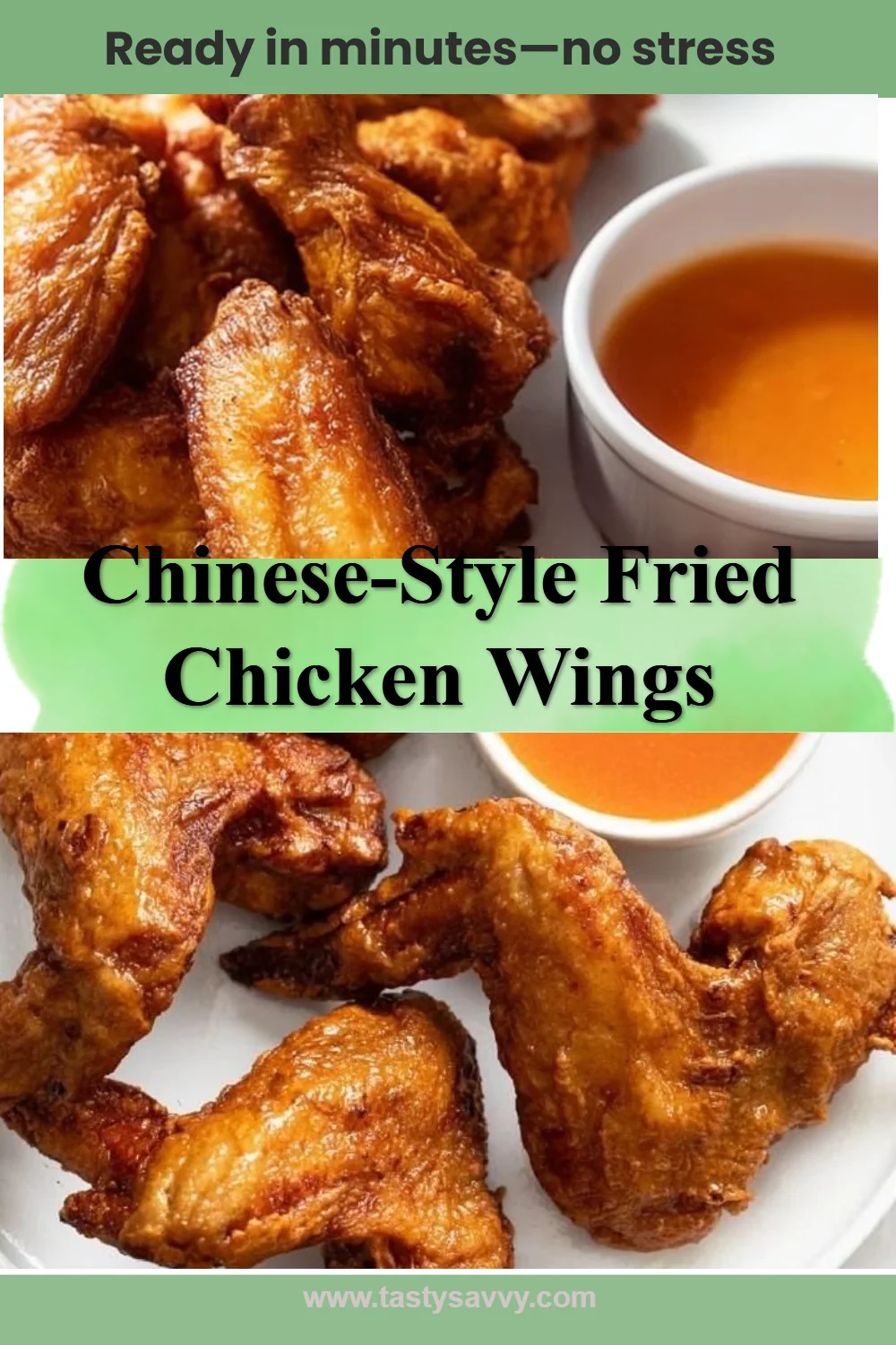 Chinese-Style Fried Chicken Wings