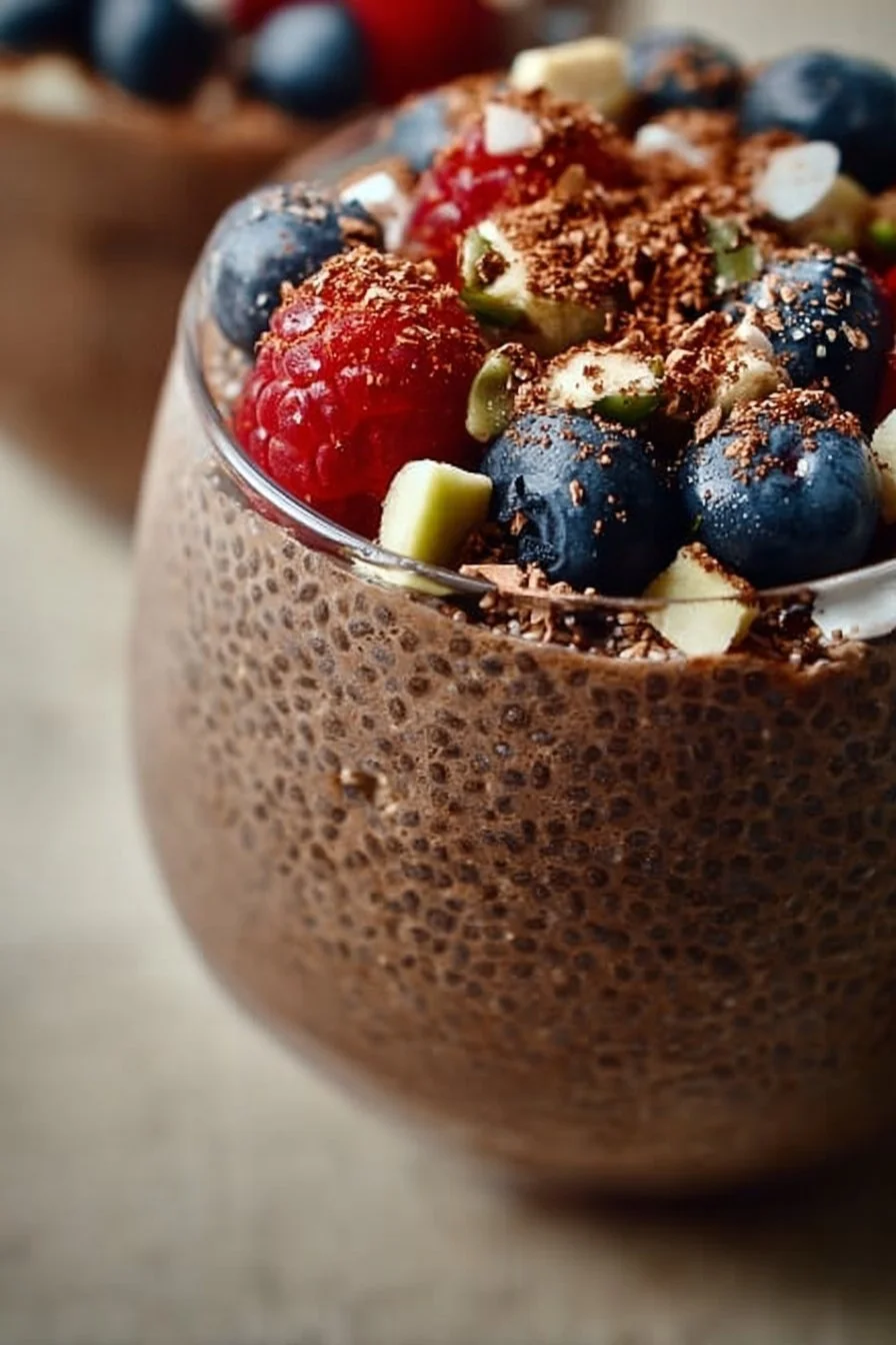 Chocolate Chia Seed Pudding