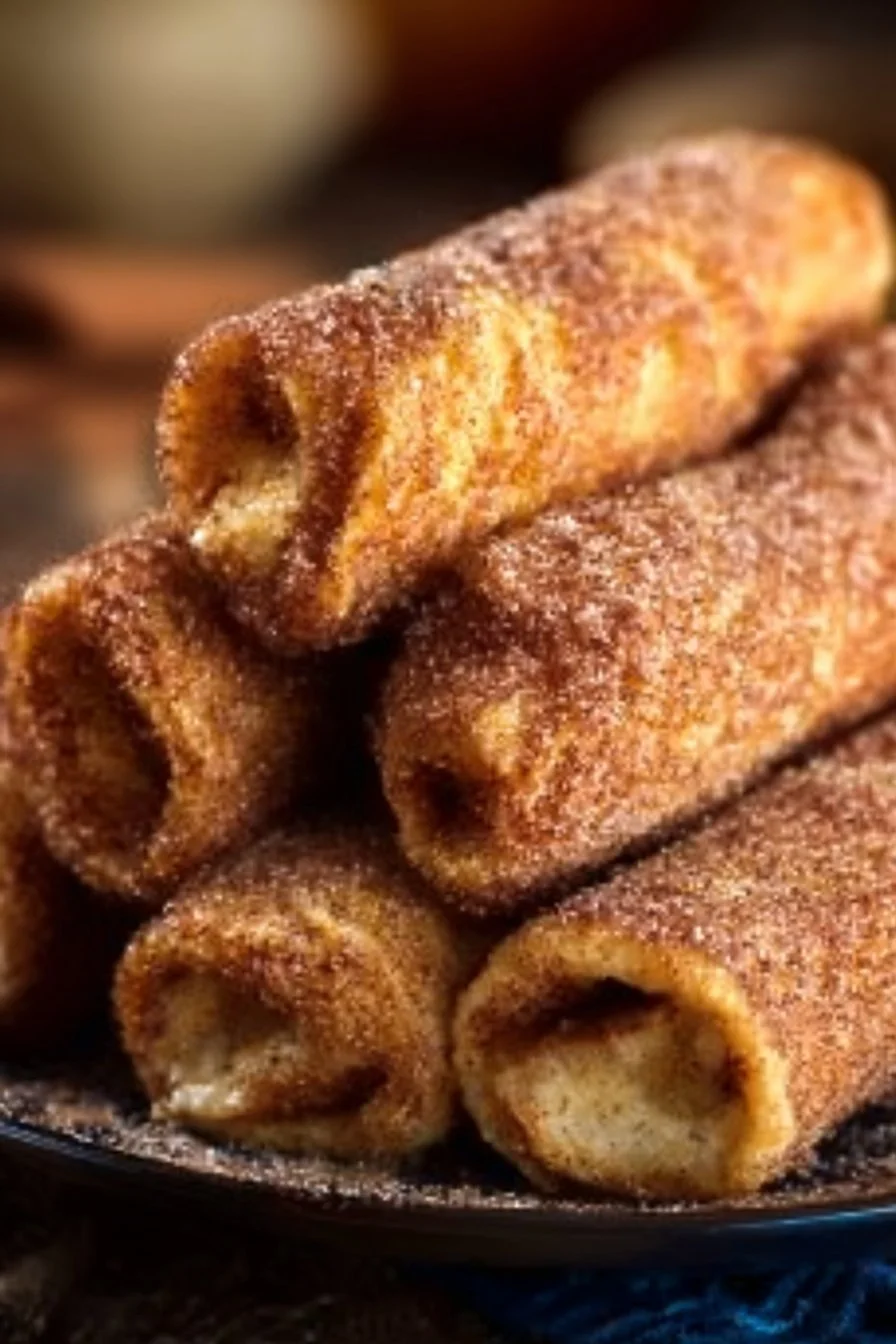 Cinnamon Sugar French Toast Roll-Ups