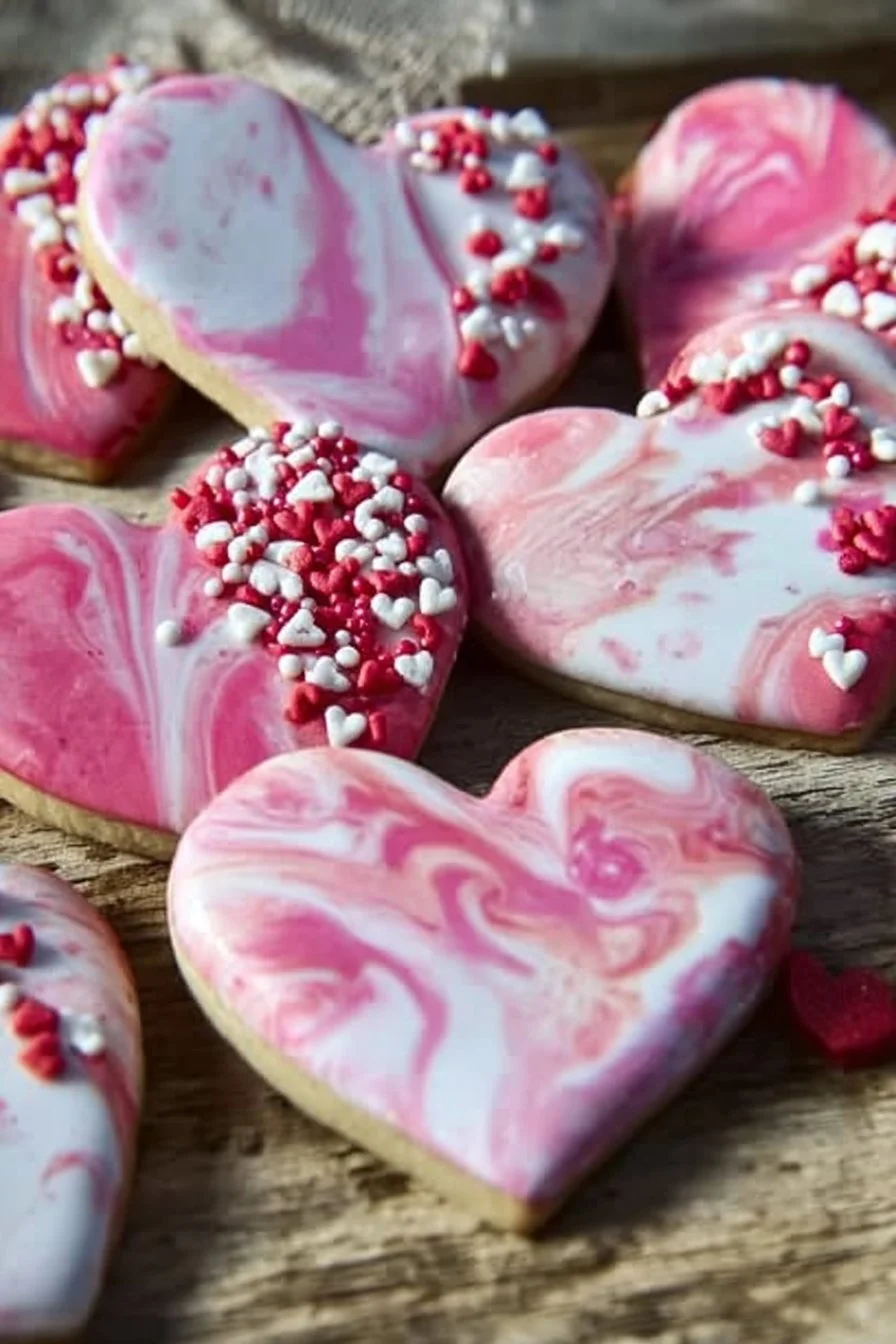 Step-by-step cookie icing technique for beautifully decorated cookies