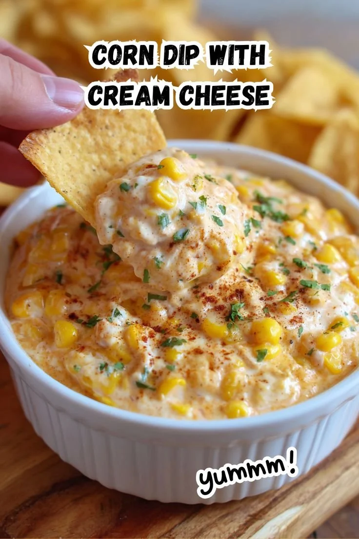 Corn Dip with Cream Cheese Corn Dip Corn Dip with Cream Cheese
