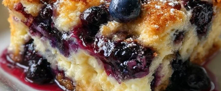 Cottage Cheese Blueberry Bake cottage cheese Cottage Cheese Blueberry Bake
