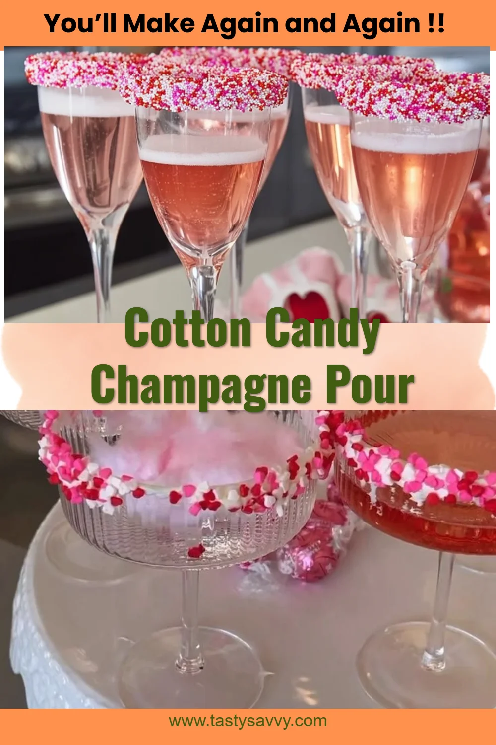 Cotton Candy Champagne Pour Cotton Candy Champagne Cotton Candy Champagne Pour