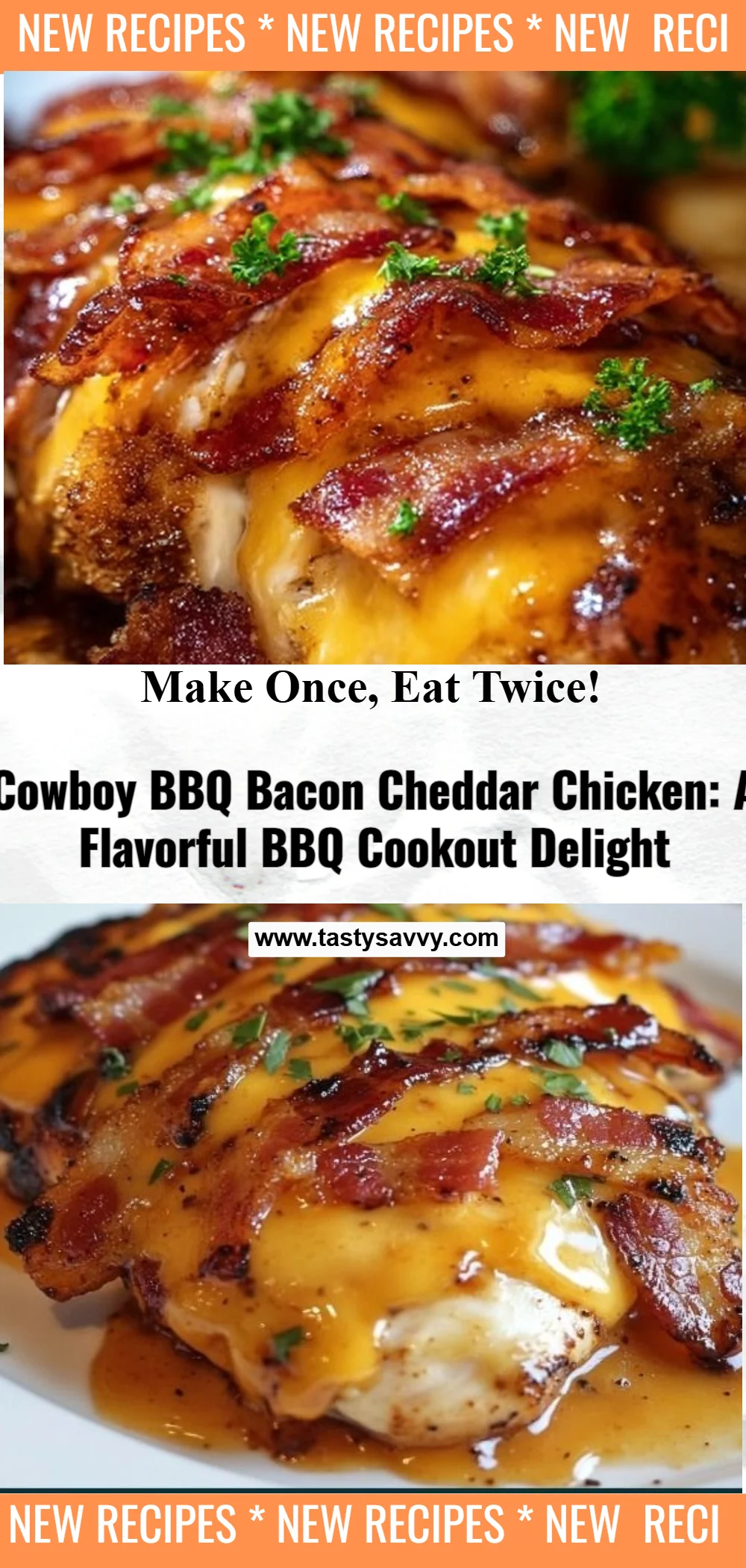 Cowboy BBQ Bacon Cheddar Chicken