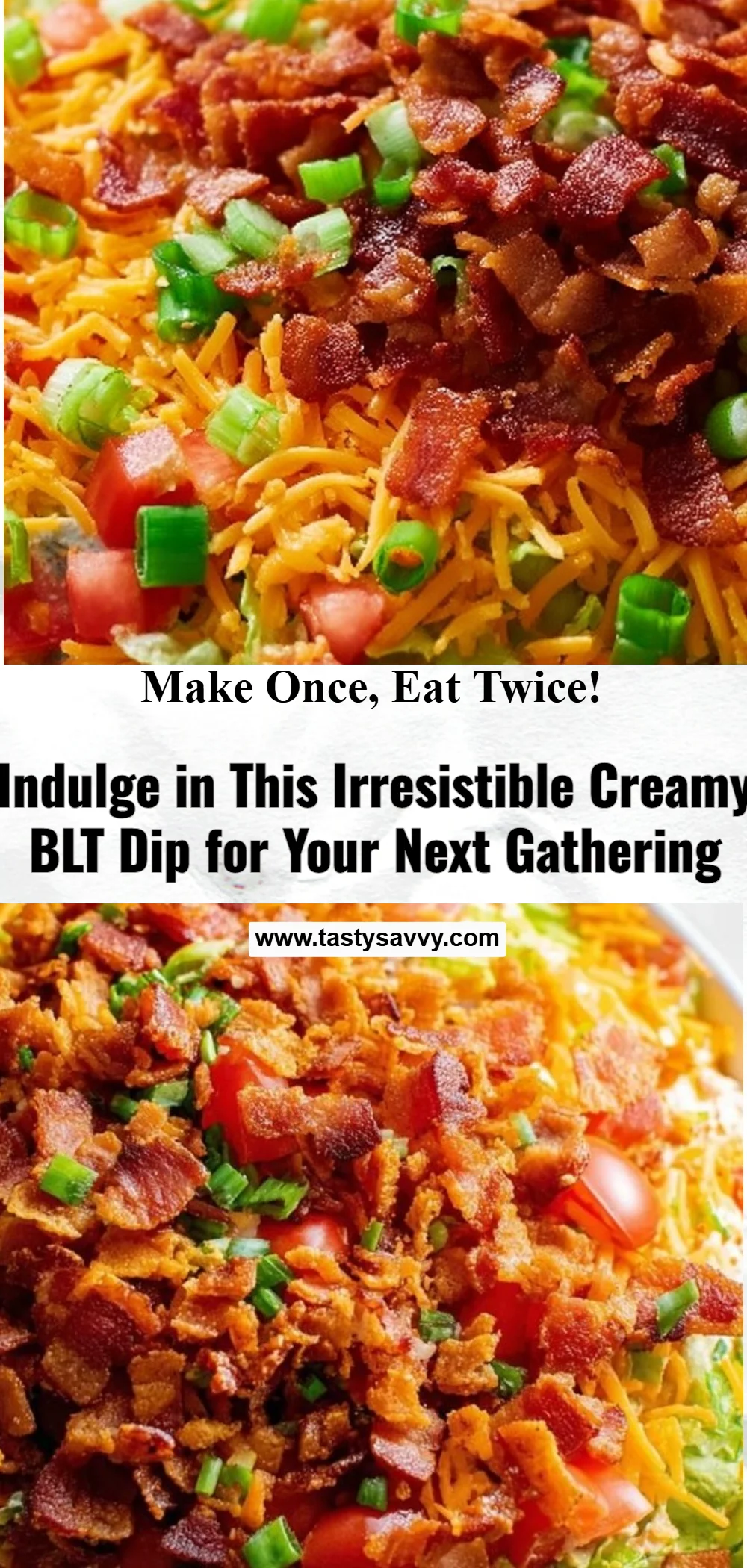 Creamy BLT Dip