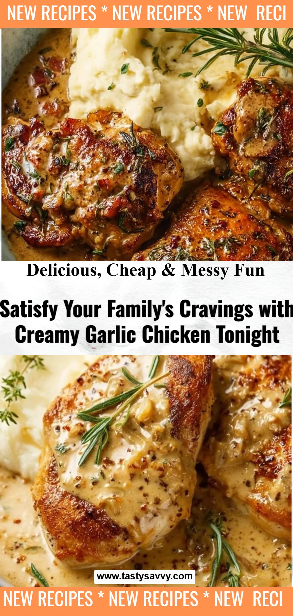 Creamy Garlic Chicken