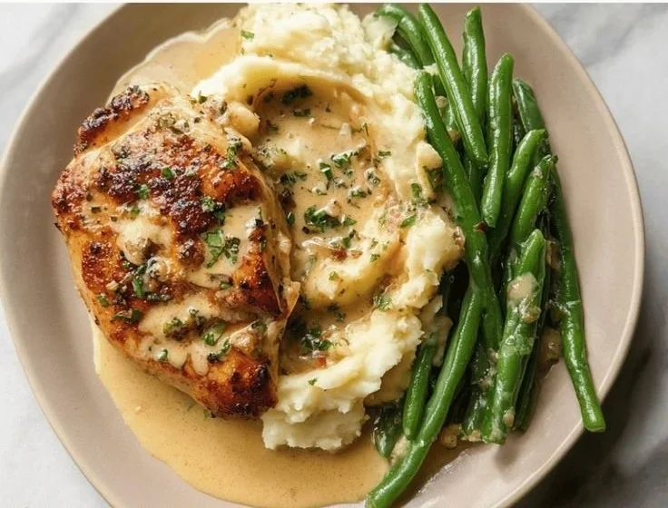 Creamy Garlic Parmesan Chicken Breast
