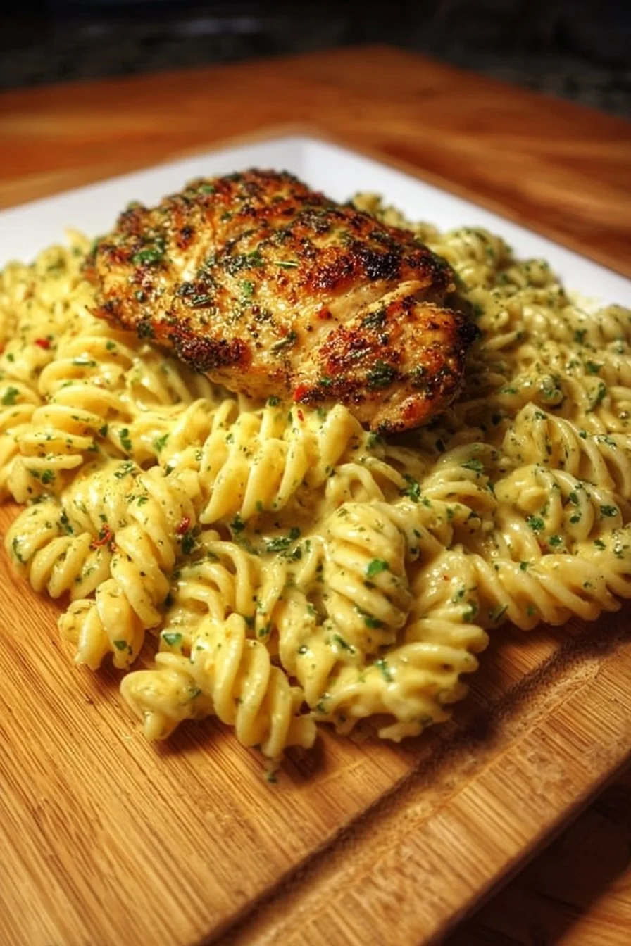 Creamy Garlic Parmesan Chicken Pasta